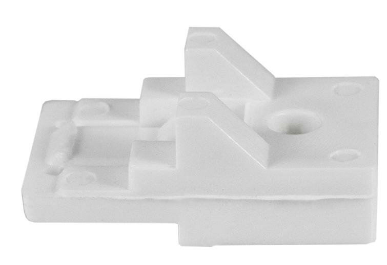 Настенный кронштейн для шинного карниза KREAFORTA Pro 2 см пластик цвет белый 2 шт.