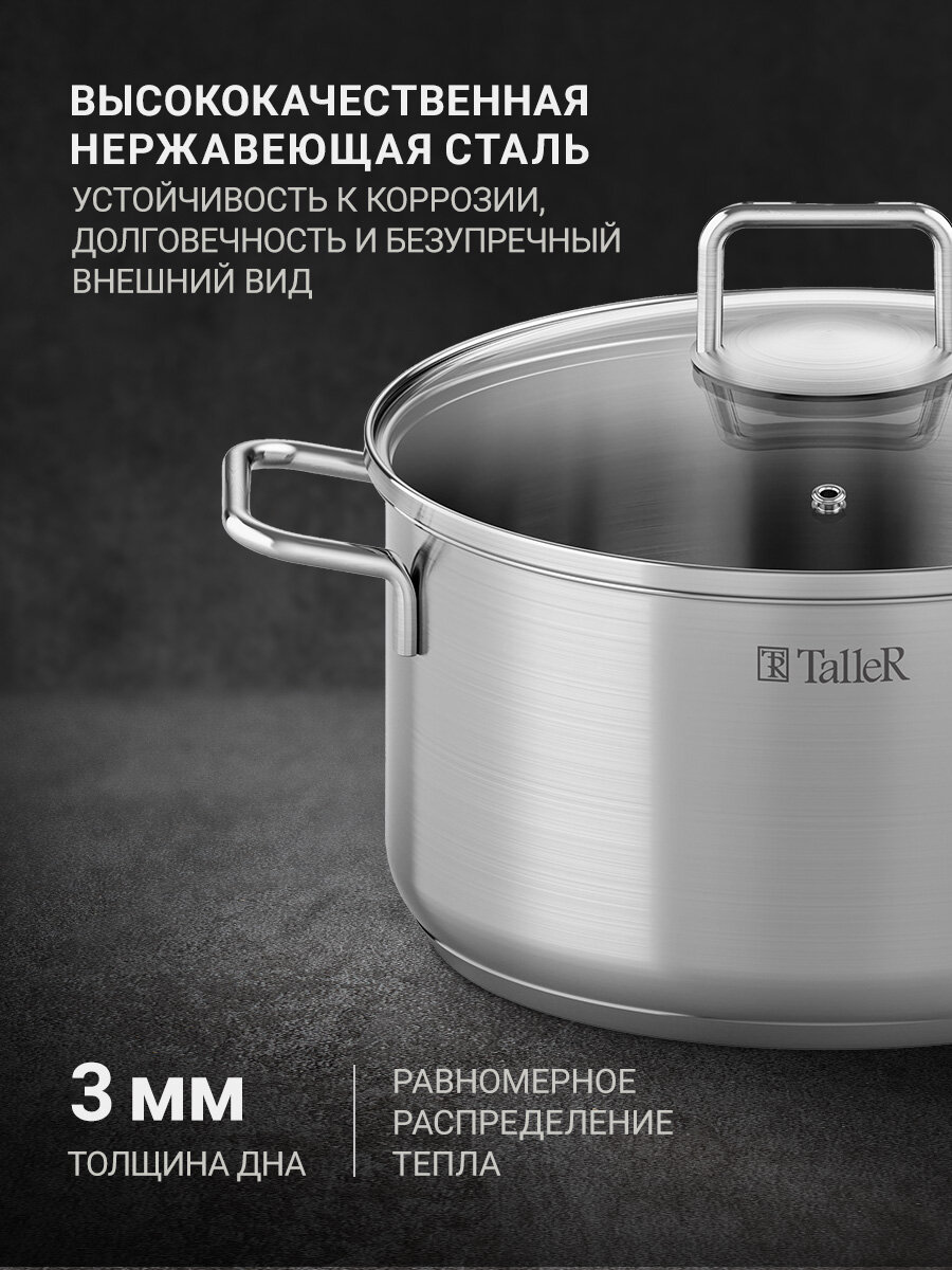 Набор посуды для приготовления TalleR TR-98239 Кейт, 6 предметов — фото 1