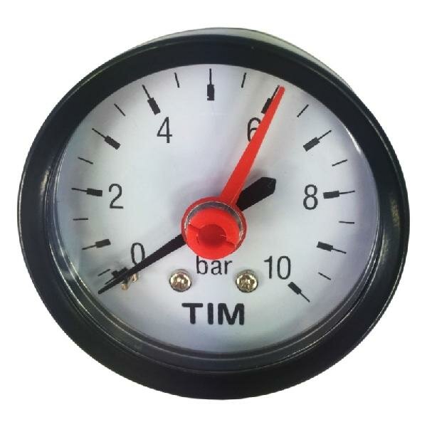 Манометр 50/10 х 1/4 аксиальный (задний) TIM (60) Y-50T-10bar