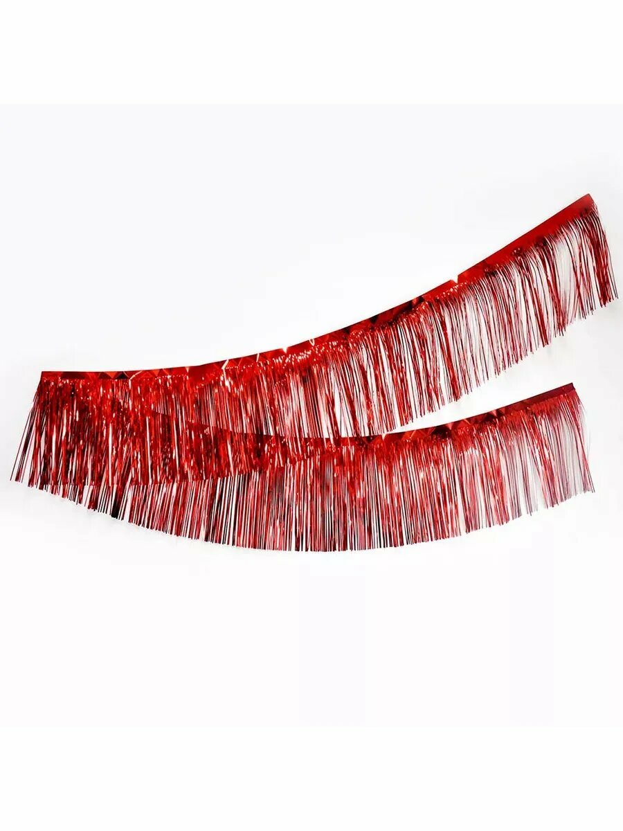 Занавес Дождик бахрома 25*300 см Новогодний яркий декор для помещения