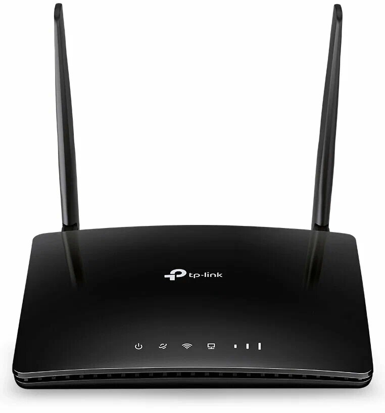 Роутер беспроводной TP-Link Archer MR202 Wi-Fi 5 AC750 2.4/5ГГц 3 LAN 1 WAN/LAN 3G/4G черный