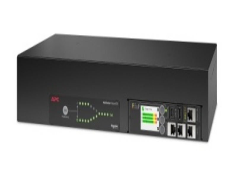 Автоматический стоечный переключатель APC Rack Automatic Transfer Switch, 2U, 32A, 230V, 2 IEC 309 IN, 16 C13, 2 C19 OUT, 50/60 Hz (rep. AP4424, AP7724)