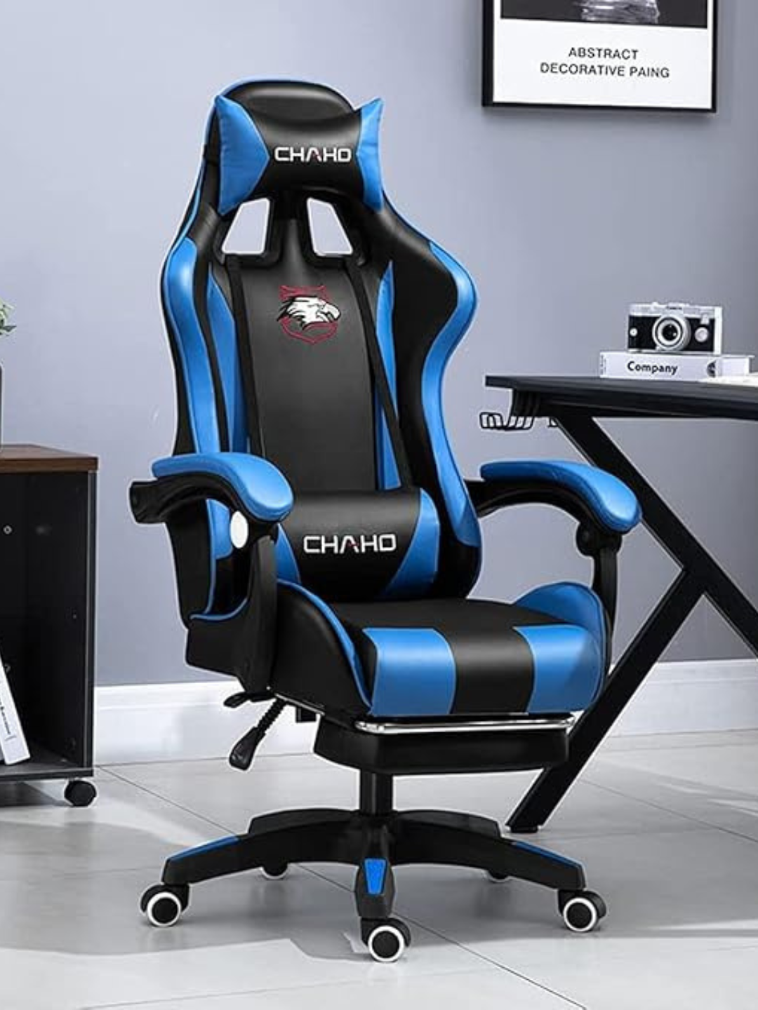 Современное игровое и офисное компьютерное кресло — удобное, прочное и бесшумное