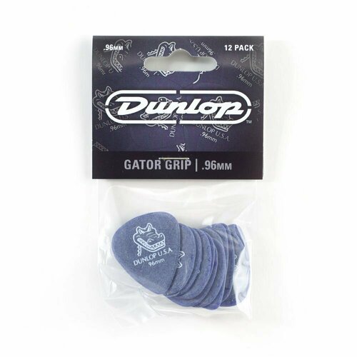 417P96 Gator Grip Медиаторы 12шт толщина 096мм Dunlop 1012₽
