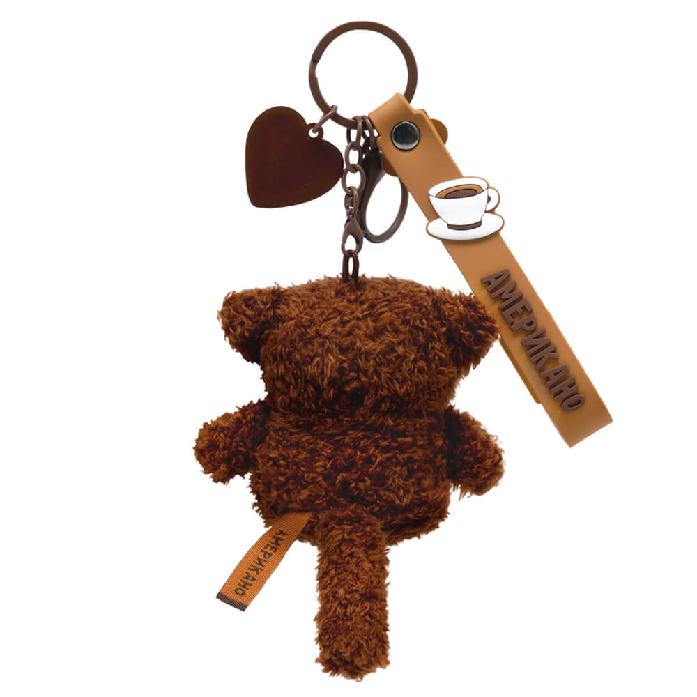 Брелок "Budi Basa" Американо с подвесом "Валентинка" CCkc-05 — фото 1