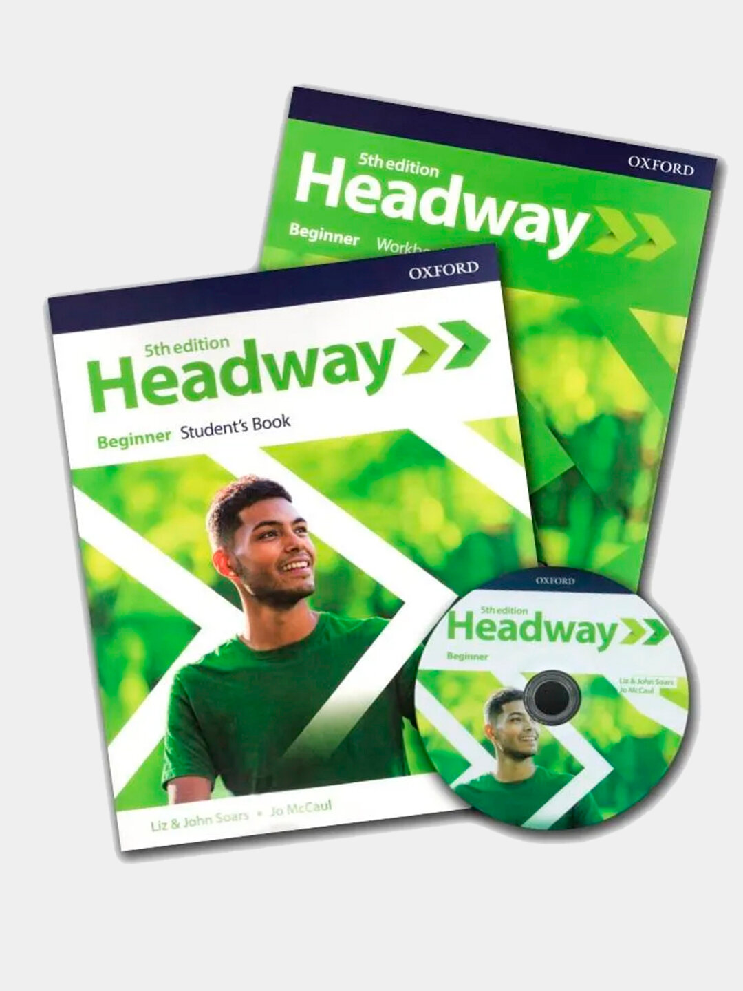 Headway beginner (5th edition): учебник + рабочая тетрадь + диск — фото 1