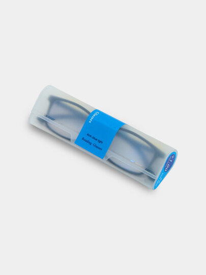 Металлические очки с диоптриями от -0.50 до -4.00, с футляром /-1.0