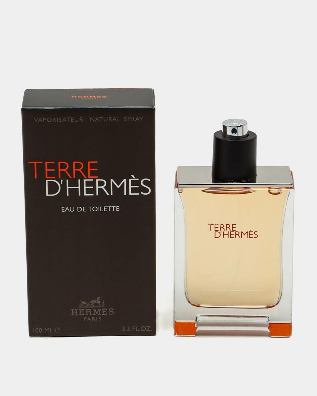 Hermes Terre d’Hermes pour Homme, 100 мл — мужской древесно-пряный аромат, стойкость 48 часов, насыщенный и элегантный