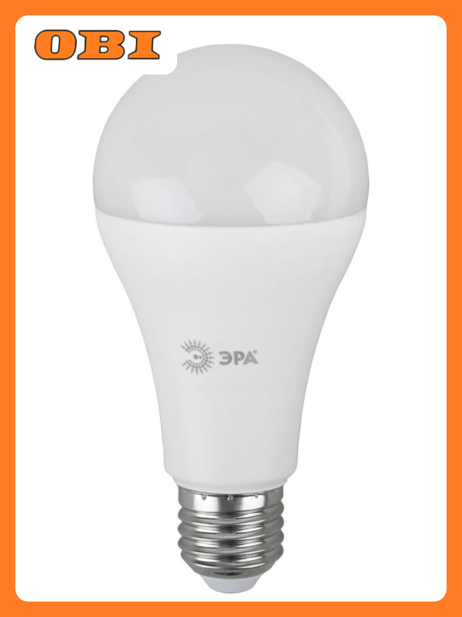 Светодиодная лампа ЭРА Стандарт E27 25 Вт 2000 лм 2700 К груша