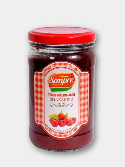 Малиновый джем без добавления Сахара, 340 гр sempre