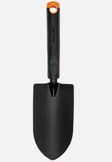 Изображение товара Совок садовый посадочный FISKARS Ergo 1027017, высокоуглеродистая сталь, широкий