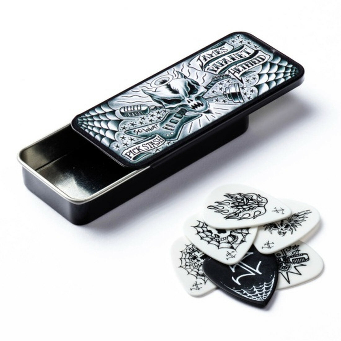 Набор медиаторов Dunlop JPH01T088 James Hetfield 6шт, в коробочке