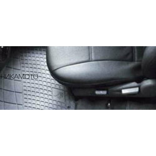 MITSUBISHI MZ312674 Ковры салона MITSUBISHI L200 1996-2007 черные резиновые задние 1710₽