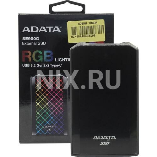 Внешний SSD A-Data 512GB (ASE900G-512GU32G2-CBK) - фото №8