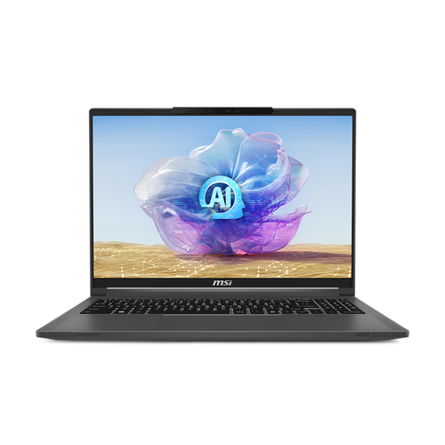 Ноутбук MSI Creator 16 AI Studio 16" 3840x2400 Mini LED (Intel Core Ultra 9 185H, 32GB DDR5, 1TB SSD, NVIDIA GeForce RTX 4080, Windows 11 Home) A1VHG-073US серый, темный, серый