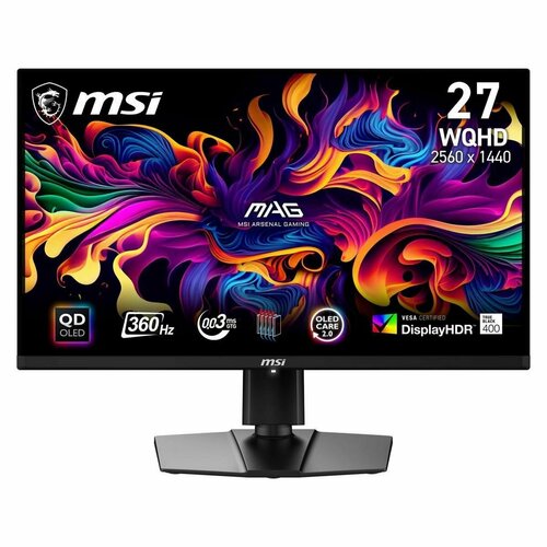 265 Монитор MSI 271QPX QD-OLED 2560x1440 360 Гц 9800000₽