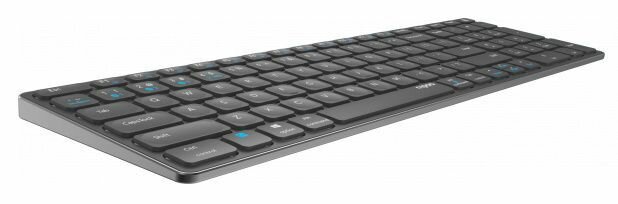 Клавиатура Rapoo E9700M DARK GREY серый USB беспроводная BT/Radio slim Multimedia для ноутбука — фото 1