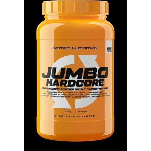 Scitec Nutrition Jumbo Hardcore 1530 гр, банан-йогурт