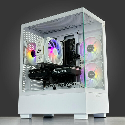 Игровой компьютер CYBER ARTEL Intel Core i5-12400f, GeForce RTX4060Ti 8GB, RAM 32GB, SSD 500GB