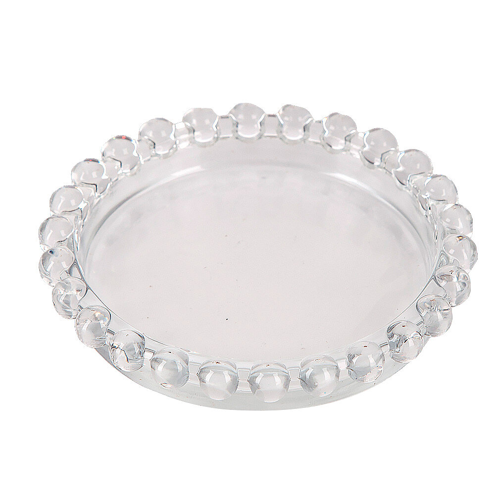 Набор блюдец 6шт "Gocciolina" 9,5х9,5х1,8 см, стекло, Nouvelle — фото 1