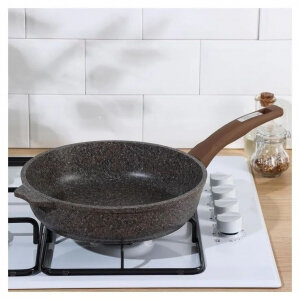 Сковорода Мечта Premium Mokko 26 см несъемная ручка антипригарное покрытие