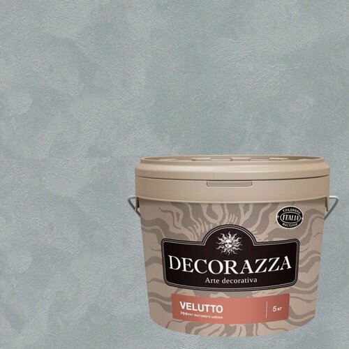 Изображение товара Декоративная штукатурка с эффектом матового шёлка Decorazza Velluto (5кг) VT 10-64