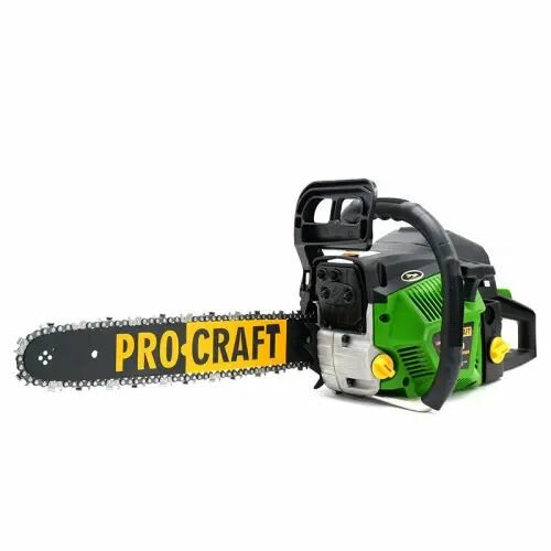 Бензопила ручная Pro-Craft Professional GS-50/2, комплектация две шины и две цепи
