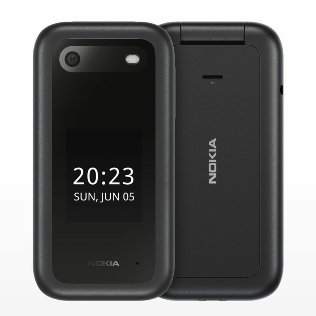 Телефон-раскладушка 2660 с экраном 2,8 GSM 2G и двумя SIM-картами для пожилых людей