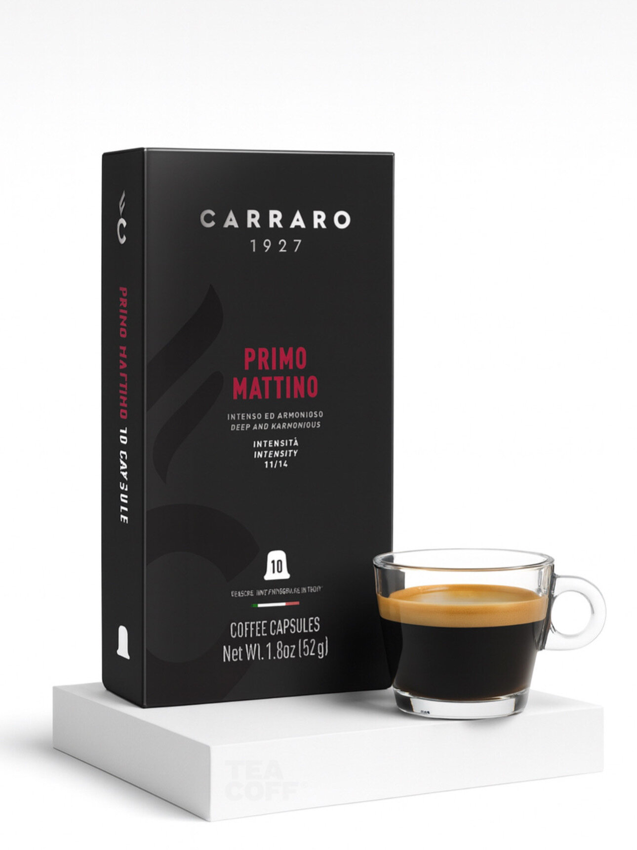 Кофе в капсулах Carraro Primo Mattino (Nespresso), 52 г (10 капсул)