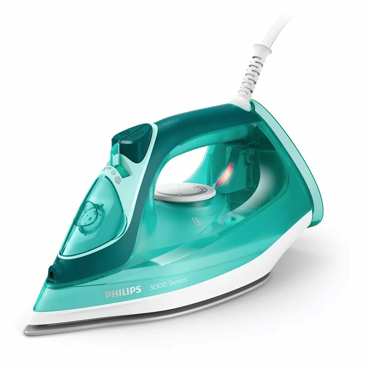 Утюг Philips DST3030/70, 2400Вт, керамическое покрытие, самоочистка, автоотключение, бирюзовый (DST3030/70)