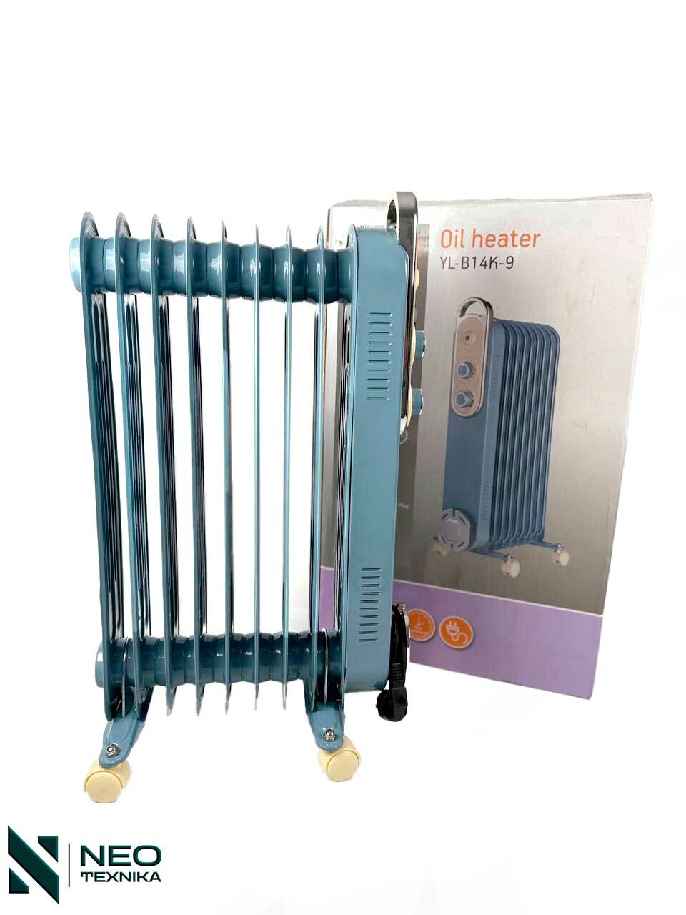 Электрический обогреватель CoHaus "Oil Heater", управление механическое