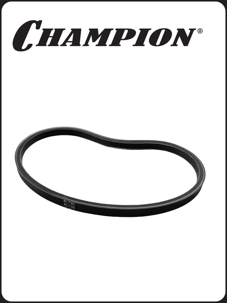 Ремень привода шнека CHAMPION 4L730, для снегоуборщика CHAMPION ST556 — фото 1