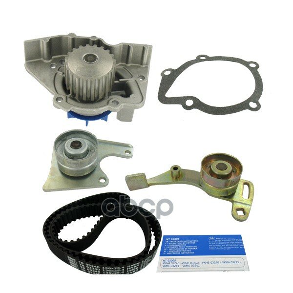 Комплект ГРМ с водяным насосом Peugeot. Citroen 1.8D-1.9D/TD XUD7/9 Z=136 94> Skf арт. VKMC03241