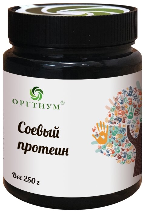 Протеин Оргтиум соевый (250 г) — купить по выгодной цене на Яндекс.Маркете