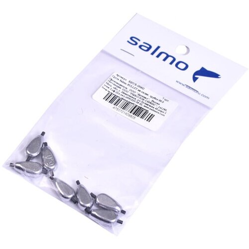 фото Груза salmo bullet на силиконовой трубке 6.0г 7шт
