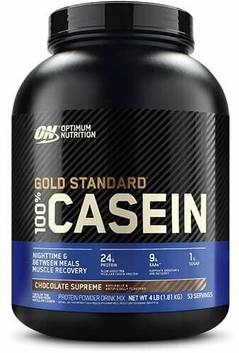 Optimum 100% Casein Protein 1818g Шоколад-арахис