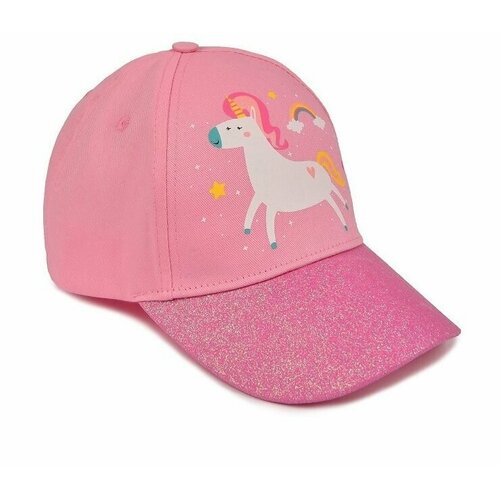 фото Бейсболка , размер 50-52, розовый нет бренда