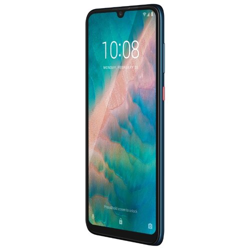 фото Смартфон ZTE Blade V10 голубой топаз