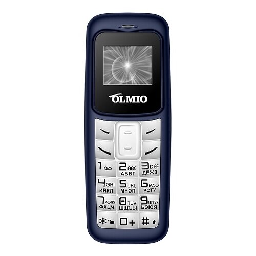 Телефон OLMIO A02, 1 SIM, черный