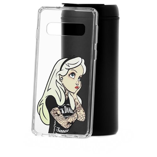 фото Чехол на samsung galaxy s10 kruche print tattoo girl