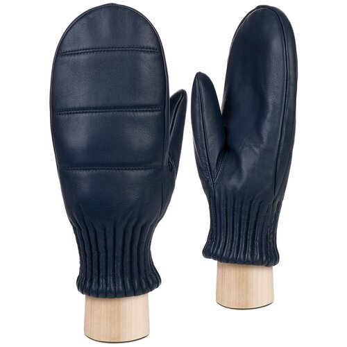фото Варежки женские кожаные eleganzza, размер 6.5(xs), синий
