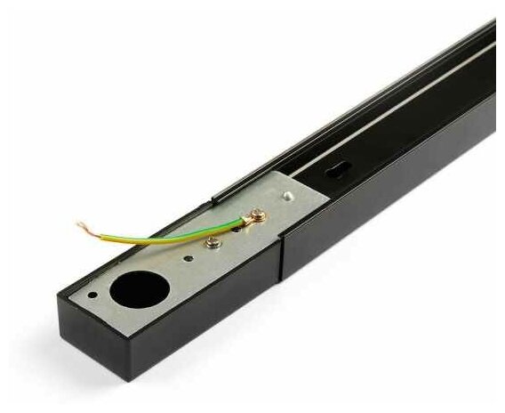Трековый шинопровод накладной однофазный Jazzway PTR 1M-BL 1 м цвет черный - фото №10