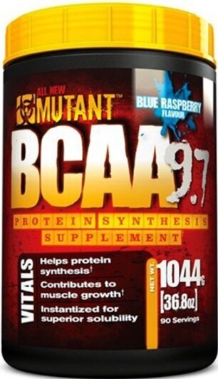 Аминокомплекс, Mutant, BCAA, 1044 г, Ежевика