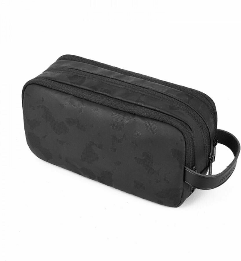 Сумка дорожная WiWU Salem Travel Pouch 23x12.5x10 см - Черная - фотография № 2