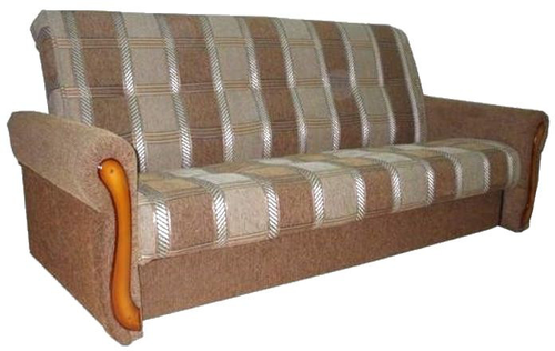 Диван тепло -УЮТ 140 шенилл коричневый пружинный блок (сборка дивана 200руб)