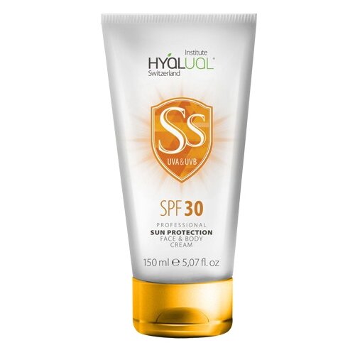 Hyalual Safe Sun Солнцезащитный крем для лица и тела SPF 30 150 мл