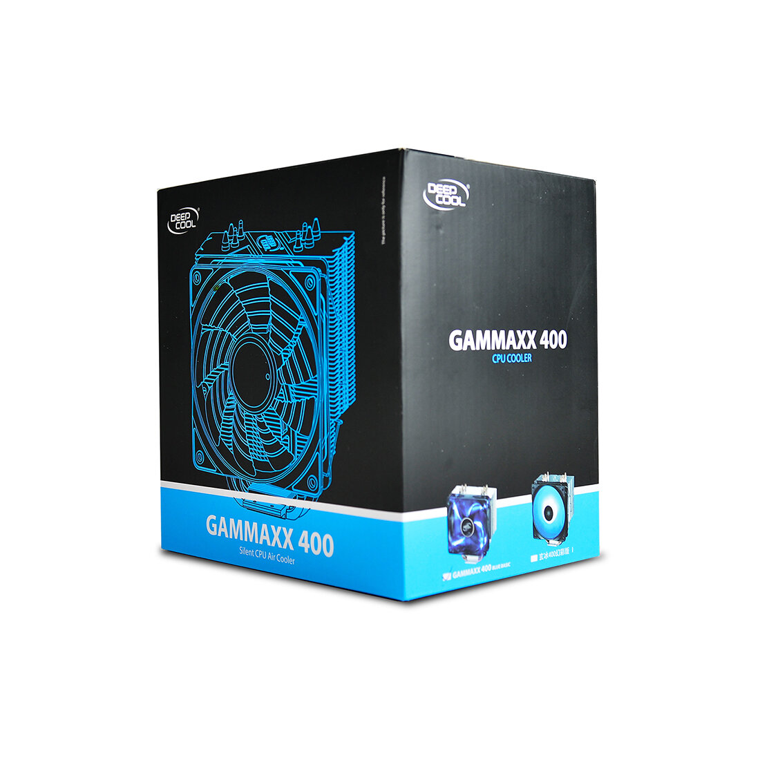 Устройство охлаждения(кулер) Deepcool GAMMAXX 400 BLUE BASIC Soc-FM2+/AM2+/AM3+/AM4/1150/1151/1155/ - фото №16