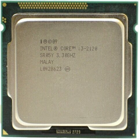 Процессор Intel Core i3 2120 (3,3 ГГц, LGA 1155, 3 Мб, 2 ядра)