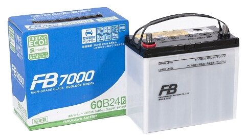Автомобильный аккумулятор Furukawa Battery FB7000 60B24R