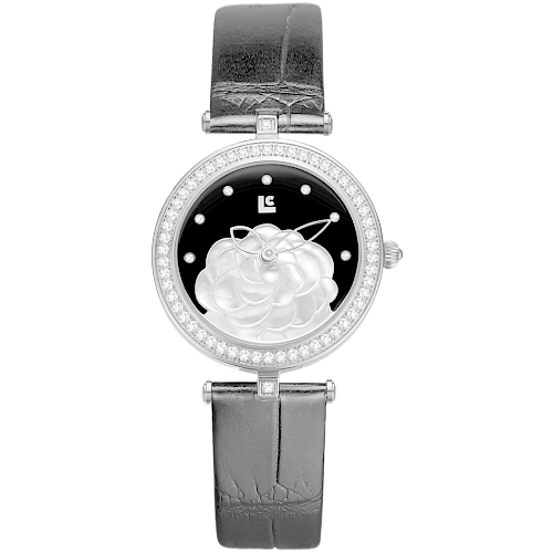 фото Наручные часы lincor lincor bijou 4024l-1, черный, серебряный